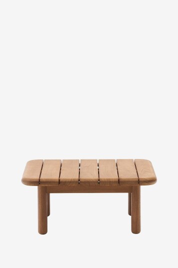 Kave Home Turqueta salongbord laget av massivt teak 70 x 70 cm 100 %. Fsc Brun Kave Home Turqueta salongbord laget av massivt teak 70 x 70 cm 100 %. Fsc Brun