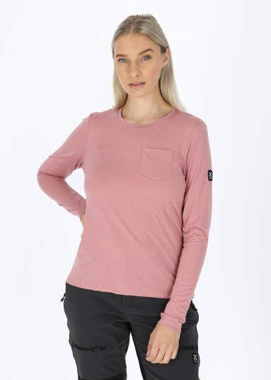 X-Trail Colorado Tee Long Sleeve W Dusty Rose 36 T-Shirts