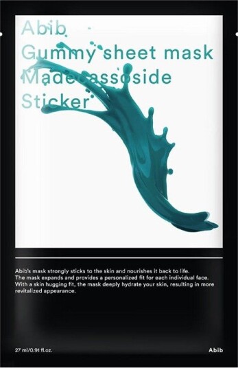Abib Gummy Sheet Mask Madecassoside Sticker