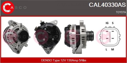 Dynamo CASCO CAL40330AS Dynamo CASCO CAL40330AS