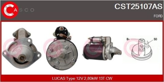 Starter CASCO CST25107AS