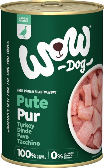 Wow Våtfôr Pur Kalkun 12 X 400 G Wow Våtfôr Pur Kalkun 12 X 400 G