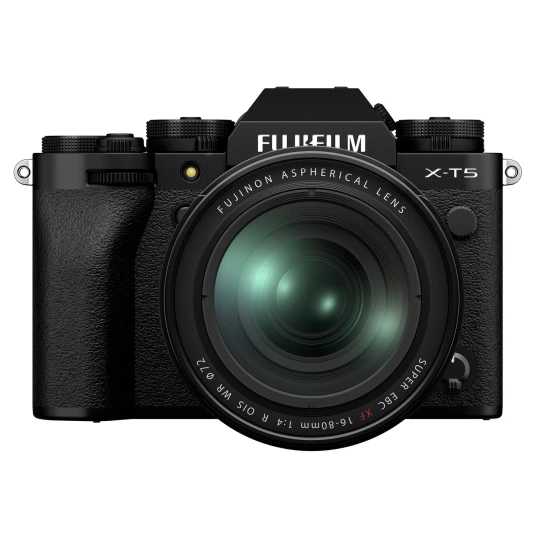 Fujifilm X-T5 m/ XF 16-80mm f/4 R OIS WR Sort Fujifilm X-T5 m/ XF 16-80mm f/4 R OIS WR Sort