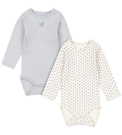 Konges Sløjd Fanga Blue Mix Bello 2 Pakke Ls Body OCS 6 mdr