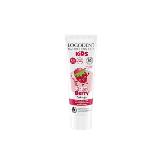 Logona Logodent fluorfri tannkrem bær 75 ml Logona Logodent fluorfri tannkrem bær 75 ml