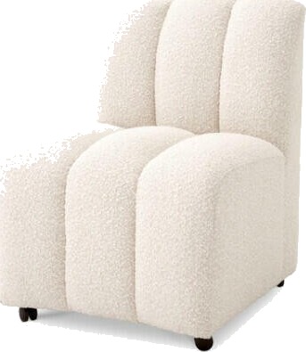 Kelly spisestol bouclé cream Kelly spisestol bouclé cream