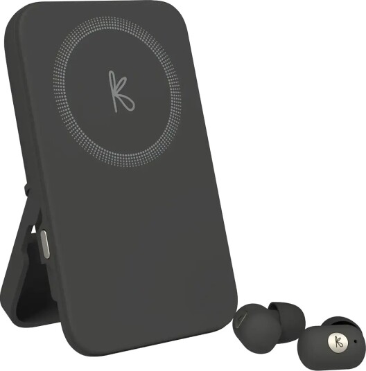 Kreafunk Tocharge Go Powerbank & Earbuds Grey