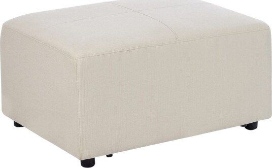 Fotpall Kohlo Beige/svart - Beige/svart