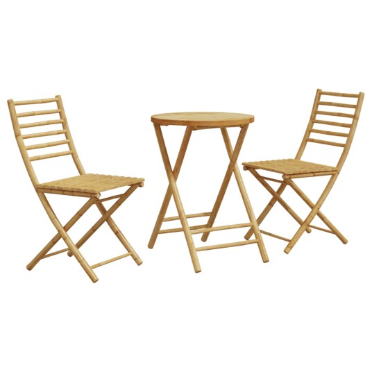 Bistrosett 3 deler bambus 3278536 Bistrosett 3 deler bambus 3278536