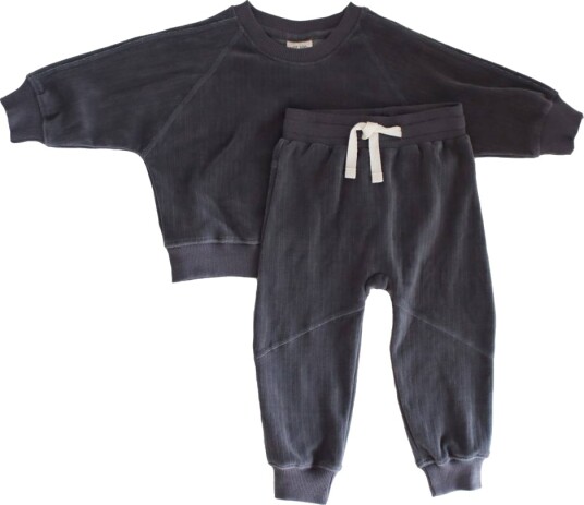 Petit Piao Jogging Sweatset Velvet Turbulence (92 / 2 år)