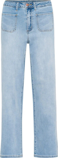 Kaffe Dame Jeans Blå 2XL,