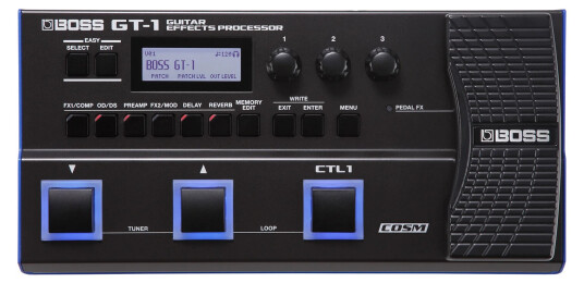 Boss GT-1 Guitar Multi-FX Pe Bundle Boss GT-1 Guitar Multi-FX Pe Bundle