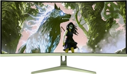 Arozzi 34" UWQHD Curved Gaming Monitor 165Hz Skogsgrønn Arozzi 34" UWQHD Curved Gaming Monitor 165Hz Skogsgrønn