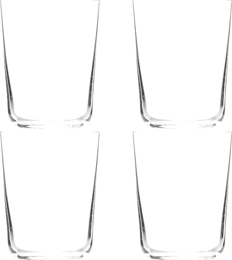 Stiernholm Daily vannglass stablebare 34 cl 4 stk klar