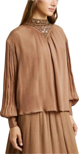 Pepe Jeans Dame Bluser & Skjorter Brun L,