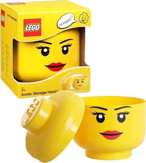 LEGO Storage head oppbevaringsboks 27 cm LEGO-jente