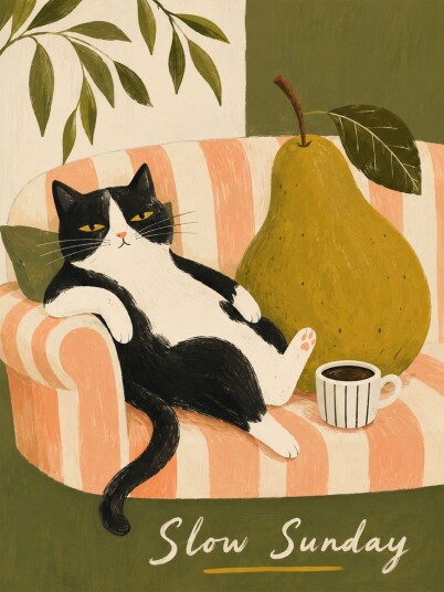 Poster   Slow Sunday Cat