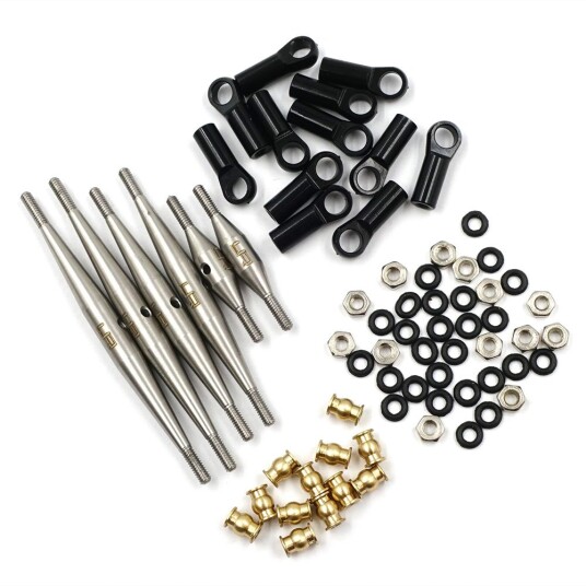 Yeah Racing AXSC-042 133.5mm Wheelbase Steel Link Set For Axial