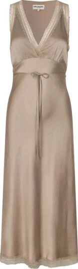 Lollys Laundry Clarill Midi Dress Sl Beige XXL Lollys Laundry Clarill Midi Dress Sl Beige XXL