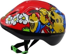 Nordic Hoj Sykkelhjelm Bamse Rød
