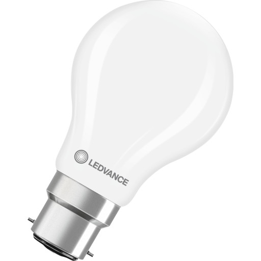 Ledvance B22D standardpære 2700K 5,9W matte