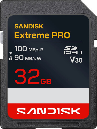 SANDISK Extreme PRO SD 100MB/s 32GB