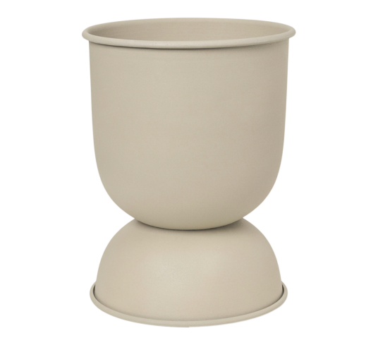 ferm LIVING Hourglass krukke extra small Ø21 cm Cashmere ferm LIVING Hourglass krukke extra small Ø21 cm Cashmere