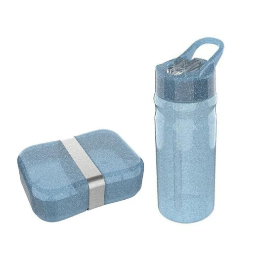 Lunch Buddies Lunch Box + Glitter Water Bottle 600ml Glitter Lunch Buddies Lunch Box + Glitter Water Bottle 600ml Glitter