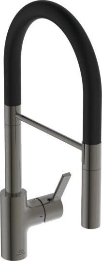 Ideal Standard Gusto kjøkkenkran 240 mm tut grå Antrasitt