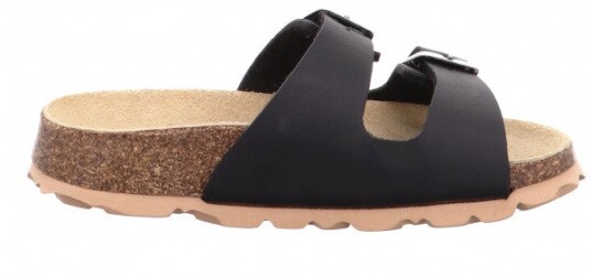 Superfit Fussbett Slippers Svart 25 Superfit Fussbett Slippers Svart 25