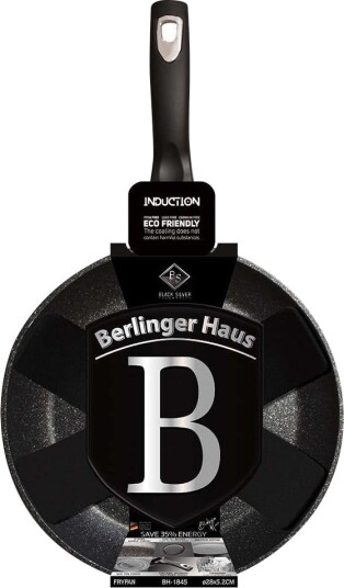 Berlinger Haus Granitt Stekepanne Sort Sølv 28 Cm Bh 1845