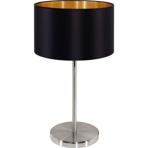 EGLO MASERLO table light black gold