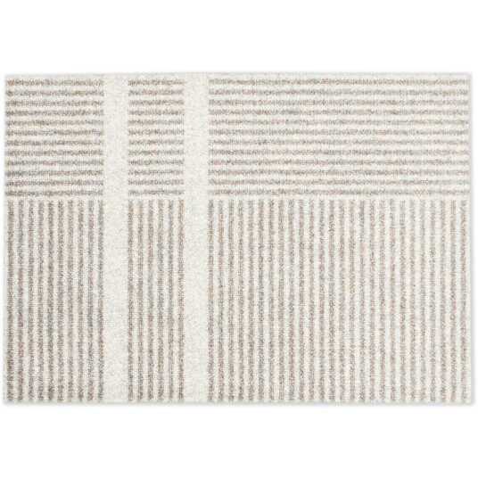 Heymat Løype Breezy Beige dørmatte 60x85 cm