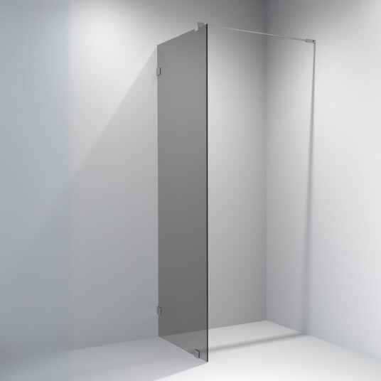 Vikingbad Emil Glassfelt - Farget Glass Krom / 100cm Sotet