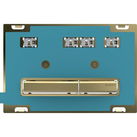 Geberit Sigma50 Betjeningsplate Kundespesifikk/Messing Geberit Sigma50 Betjeningsplate Kundespesifikk/Messing