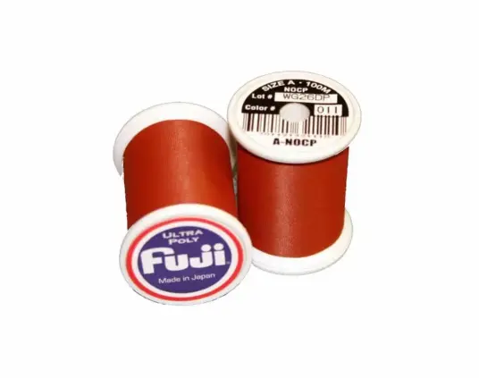 Fuji Ultra Poly NCP Stangsurretråd - Kastanje