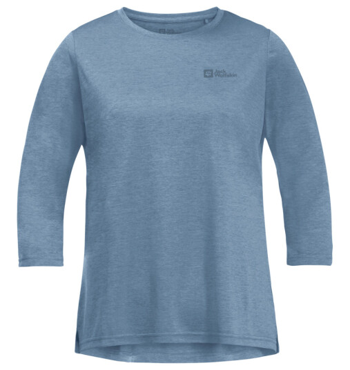 Jack Wolfskin Women's Crosstrail 3/4 Tee Elemental Blue XS