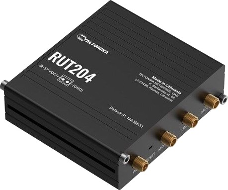 Teltonika RUT204 wireless router WWAN Wi Fi 4G DIN rail mountable Wireless router N Standard 802.11n Teltonika RUT204 wireless router WWAN Wi Fi 4G DIN rail mountable Wireless router N Standard 802.11n
