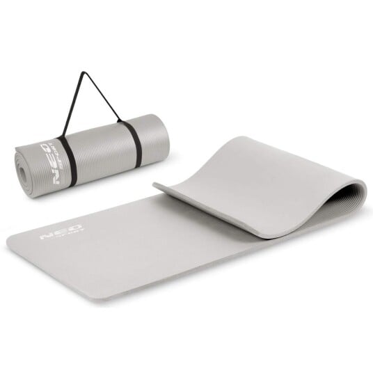 Treningsmatte Neo Sport 183 x 60 cm   Grå