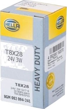 HELLA 8GM 002 094-241 Lyspære HELLA 8GM 002 094-241 Lyspære