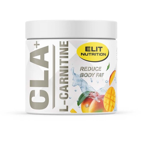 Elit Nutrition Elit L carnitine + CLA Powder Mango 180 g Elit Nutrition Elit L carnitine + CLA Powder Mango 180 g