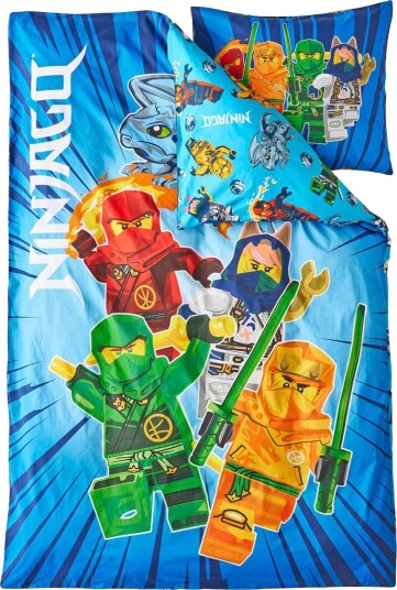 LEGO Ninjago Sengetøysett - Enkeltdyne 140x200 cm