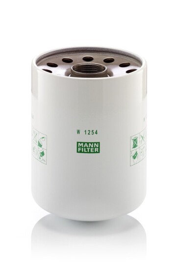 Oljefilter MANN FILTER W 1254 x Oljefilter MANN FILTER W 1254 x