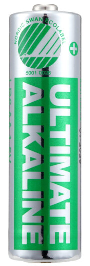 Deltaco Ultimate batteri - Svaneøkomerket - 20 x AA / LR6 - Alkalisk Deltaco Ultimate batteri - Svaneøkomerket - 20 x AA / LR6 - Alkalisk