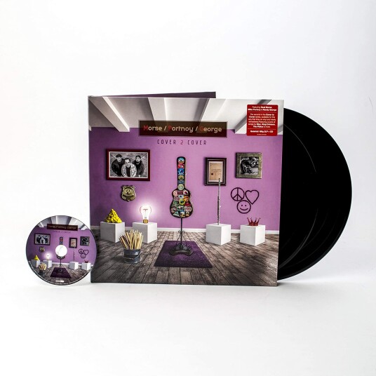 Neal Morse, Mike Portnoy, Randy George Cover 2 Cover (ReMastered 2020) LP/Vinyl Neal Morse, Mike Portnoy, Randy George Cover 2 Cover (ReMastered 2020) LP/Vinyl