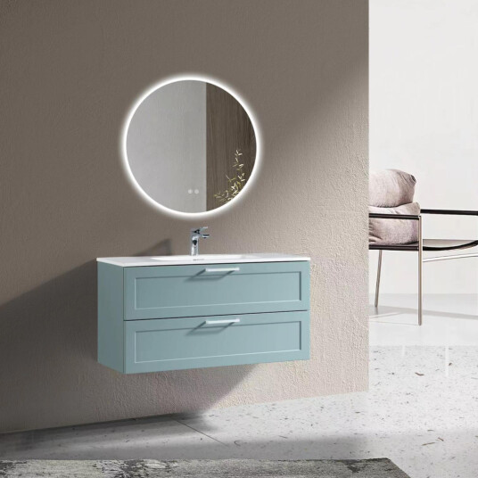 LIND COMFORT 100 BADEROMSMØBEL LIGHT BLUE
