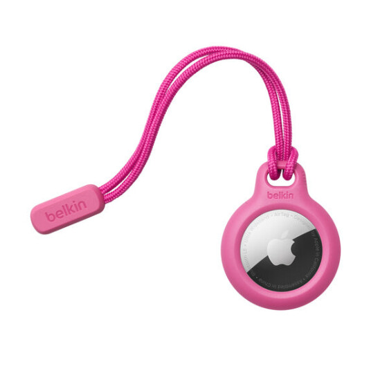 Belkin Rosa Holder til Apple AirTag med Stropp - Sikker og Praktisk