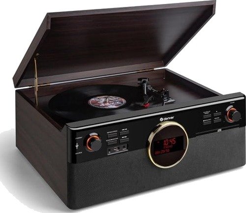 Denver MRD-180DW Dark Wood Platespiller