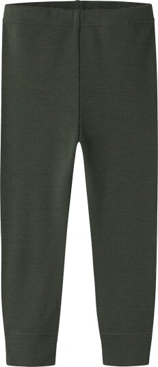 Name It NmmWillow Ull Leggings til Barn i Armygrønn