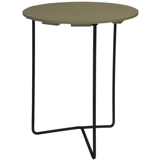 Grythyttan Stålmöbler Grythyttan Stålmöbler 6B Bord Ø60 cm Lysegrønn / Sort